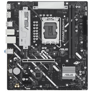 ASUS (SI Only, MOQ 10, Non Retail, Not For Online Listing) ASUS PRIME B860M-K-CSM Intel LGA1851 Motherboard