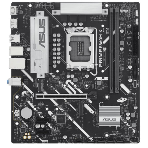 ASUS (SI Only, MOQ 10, Non Retail, Not For Online Listing) ASUS PRIME B860M-K-CSM Intel LGA1851 Motherboard