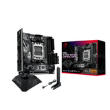 ASUS AMD ROG STRIX X870-I GAMING WIFI (AM5) Mini-ITX Motherboard 2x DDR5 96GB, 1x PCIe 5.0 x16 slot, 2x M.2 slots, 2x SATA, Wi-Fi 7, 1 x HDMI