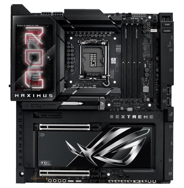 ASUS ROG MAXIMUS Z890 EXTREME LGA1851 E-ATX Motherboard 192GB, 4x DDR5, 2 x PCIe 5.0 x16 slots, 6 x M.2 slots, 4 x SATA 6Gb/s