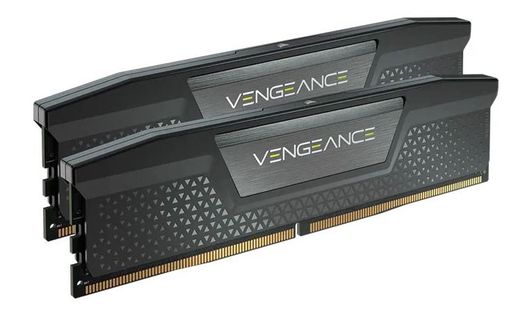 Corsair VENGEANCE® 16GB (2x8GB) DDR5 DRAM 5200MT/s CL40 Memory Kit — Black