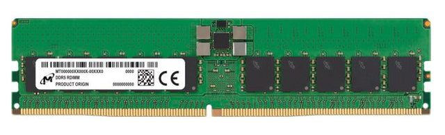 Micron (Crucial) Micron 16GB (1x16GB) DDR5 RDIMM 4800MHz CL40 2Rx8 ECC Registered Server Memory 3yr wty