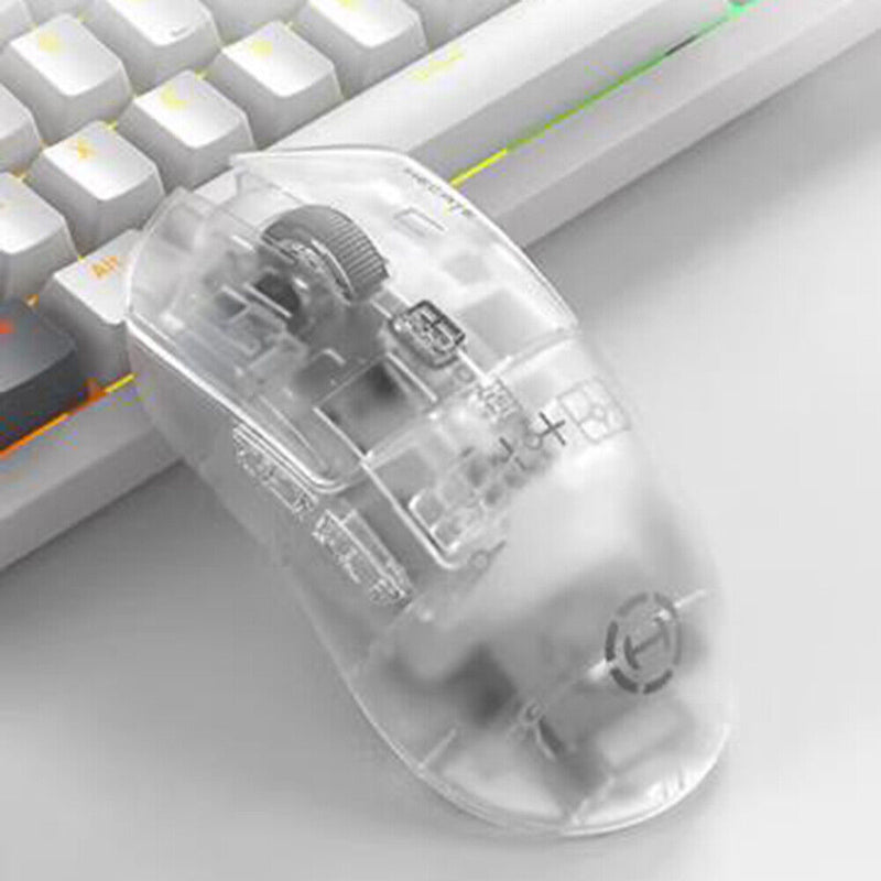 Edifier G3M Pro Tri-Mode Wireless Gaming Mouse -Transparent WHITE 26000 DPI 70 hours battery lifespan Three-Way Wireless Connectivity