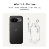 Google Pixel 9 5G 256GB - Obsidian (GA05842-CA),*AU STOCK*, 6.3" , OLED, 120Hz, 12GB/256GB, 50MP/10.5MP, Dual Sim + eSIM, 4700mAH, 2 Years Warranty
