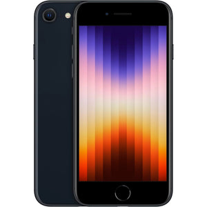 Apple iPhone SE (3rd Gen) 5G 128GB - Midnight Black (MMXJ3X/A)*AU STOCK*,4.7", HD, 12MP/7MP, Dual Sim, Bluetooth v5.0, 1YR