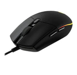 Logitech G203 LIGHTSYNC RGB 6 Button Gaming Mouse 200 – 8,000 dpi USB data format: 16 bits/axis USB report rate:1000Hz (1ms) Microprocessor: 32-bitARM