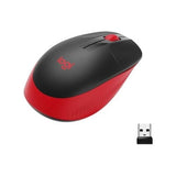 Logitech M190 Full-Size Wireless Mouse - RED