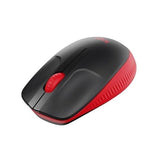 Logitech M190 Full-Size Wireless Mouse - RED