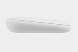 Logitech Pebble M350S Wireless Optical Mouse White  Graphite 1000 dpi  Bluetooth Low Energy