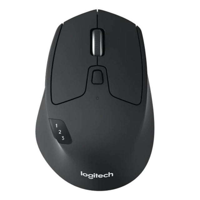 Logitech M720 Triathlon Multi-Device Wireless Bluetooth Mouse with Flow Cross-Computer Control & File Sharing for PC & Mac Easy-Switch up to 3 Devices