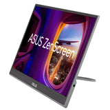 ASUS MQ16AHE 16" ZenScreen Portable Monitor, FHD (1920 x 1080), OLED, 100% DCI-P3, 1 ms Response Time, HDR-10, USB Type-C, Mini HDMI