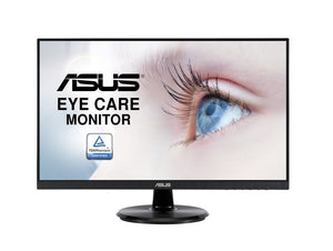 ASUS VA24DCP 23.8"  Eye Care Monitor, Full HD, IPS, Frameless, USB-C, 65W PD, 75Hz, Adaptive-Sync/FreeSync™,  Low Blue Light, Flicker Free, Wall Mount