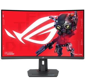 ASUS XG32WCS 32" ROG Strix USB Type-C Gaming Monitor, Curved, 180Hz (Above 144Hz), 1ms (GTG), Fast VA, Extreme Low Motion Blur Sync,