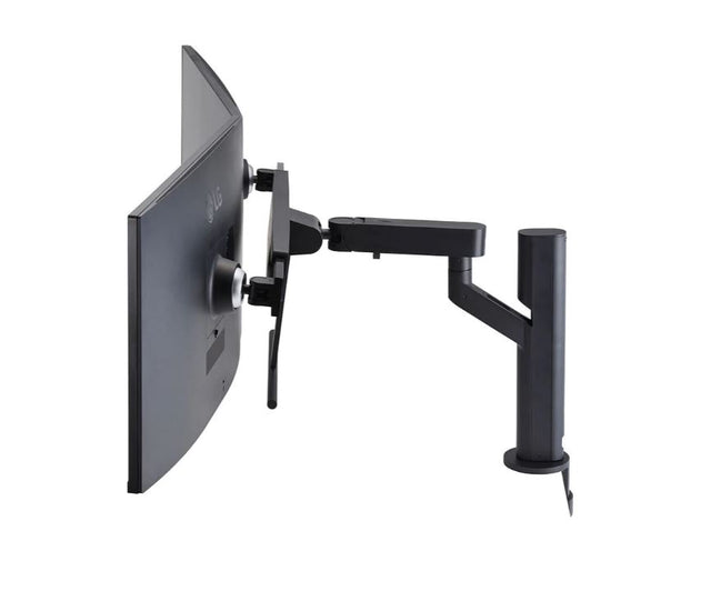 LG 27QP88D-BS DUAL 27IN QHD 2560x1440 DISPLAYS ON SINGLE ERGO STAND (C Clamp) with USB-C / DAISY CHAIN HDMI DISPLAYPORT HDR10 3 years warranty