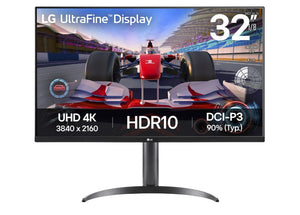 LG 31.5" 32UR550K-B UltraFine 4K HDR monitor 3840 x 2160