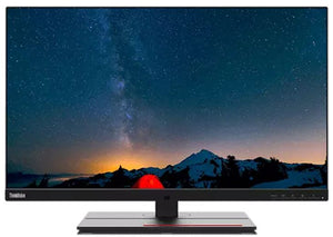 LENOVO ThinkVision P27U-20 27" 60Hz UHD IPS Monitor 4K 3840 x 2160 16:9 4ms IPS Height Adjustable Tilt Pivot Swivel HDMI DP RJ45 USB VESA 3yr wty