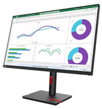 LENOVO ThinkVision T32H-30 31.5"/32" 60Hz QHD Monitor 2K 2560x1440 16:9 4ms IPS Height Adjustable Tilt Pivot Swivel HDMI DP Ethernet USB VESA 3yr wty