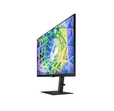 Samsung S8 27" 4K UHD 60Hz HDR10 IPS Business Monitor USB-C LAN 3840x2160 5ms Tilt Swivel Pivot Adjust DisplayPort HDMI 4xUSB Hub VESA PiP PbP