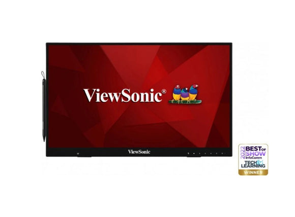 ViewSonic 24” ID2465 Touch Monitor with MPP 2.0 Active Pen, 10 Point Touch, Teach & Learning Award, Education, Retail, Commercial
