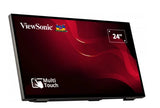 ViewSonic 24” TD2465 10 Points PCAP POS, Retail, Mining. Wet & Multi-Glove high-sensitive Projective Capacitive. Commercial and Industrial monitor