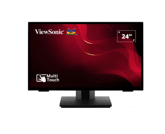 ViewSonic 24” TD2465 10 Points PCAP POS, Retail, Mining. Wet & Multi-Glove high-sensitive Projective Capacitive. Commercial and Industrial monitor