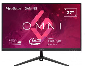 ViewSonic 27"180Hz 0.5ms, Fast IPS, Crisp Image & Smooth play. VESA Clear MR certified, Freesync, Adaptive Sync, Speakers, VX2728 Gaming Monitor