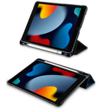 OtterBox React Folio Apple iPad (10.2") (9th/8th/7th Gen) Case Black - (77-92194), DROP+ Military Standard, Pencil Holder, 7 Years Warranty