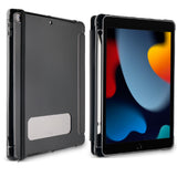 OtterBox React Folio Apple iPad (10.2") (9th/8th/7th Gen) Case Black - (77-92194), DROP+ Military Standard, Pencil Holder, 7 Years Warranty