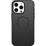 OtterBox OtterGrip Symmetry MagSafe Apple iPhone 15 Pro Max (6.7") Case Black - (77-93170), Antimicrobial, DROP+ 3X Military Standard,7 Years Warranty