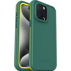 OtterBox Fre MagSafe Apple iPhone 15 Pro Max (6.7") Case Pine (Green) - (77-93430), DROP+ 5X Military Standard, 2M WaterProof,7 Years Warranty