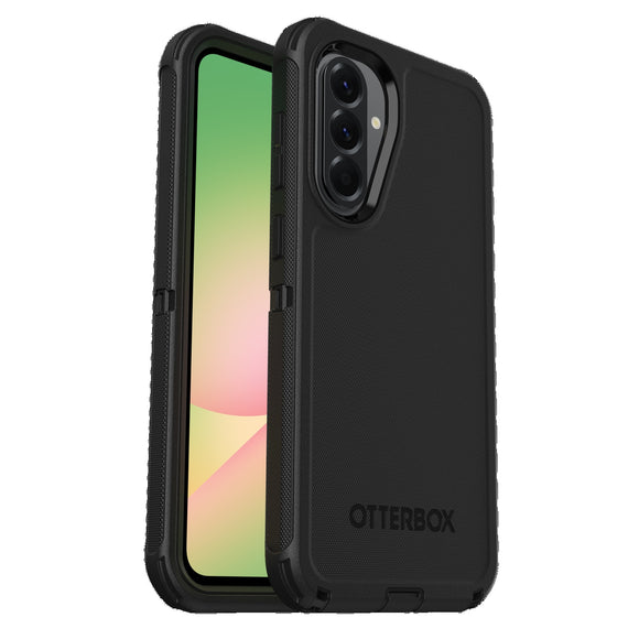 OtterBox Defender Samsung Galaxy A56 5G Case Black - DROP+ 5X Military Standard, Multi-Layer,Included Holster, 7 Years Warranty