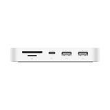 Belkin Connect USB-C® 6-in-1 Multiport Hub with Mount, Thunderbolt 3, 10Gbps, 2x USB-A, USB-C, SD 3.0 & microSD card reader, Gigabit Ethernet