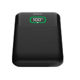 Belkin BoostCharge 20k 65W Laptop Power Bank + Cable - Black(BPB020BTBK),1xUSB-C, 2xUSB-A, 5cm USB-C to USB-A Cable,15W Total Power,3-Port Power Bank