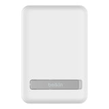 Belkin BoostCharge Magnetic Wireless Power Bank 5K + Stand - White (BPD004btWT), Compact & Light Weight, Type-C Cable (1M) included, $2,500 CEW, 2YR