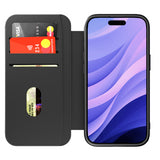 Cygnett MagWallet Apple iPhone 16 (6.1") Case - Black (CY5020MAGWT), 360° Protection,Multi-Angle,3x Card Slots, MagSafe,4FT DropProof,2 Years Warranty