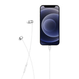 Cygnett Essential Lightning Earphones - (CY3630PCCAP), Built-in Microphone for Phone Calls, Plugs Directly into Your Apple Device, Simply Plug, 2 Yrs