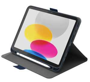 Cygnett TekView Apple iPad (10.9") (10th Gen) Case-Navy/Blue(CY4479TEKVI),Apple Pencil Holder,360° Protection,Multiple Viewing Angles,2 Years Warranty