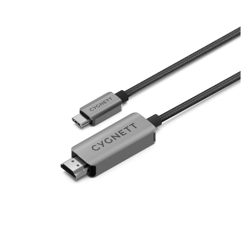 Cygnett Unite 8K USB-C to HDMI Cable (2.5M)-Black,Works with MacBook/Windows PC/Laptops/Chromebook, Supports 8K(60Hz)/4K(120Hz), 2 Years Warranty