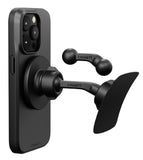 Cygnett MagDrive Magnetic Car Mount Flexible Adhesive - 45mm & 70mm - (CY4625WLCCH),MagSafe Compatible,360˚ Rotating Arm,Secure Hold,2 Years Warranty