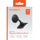 Cygnett MagDrive Magnetic Car Mount Flexible Adhesive - 45mm & 70mm - (CY4625WLCCH),MagSafe Compatible,360˚ Rotating Arm,Secure Hold,2 Years Warranty