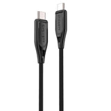 Cygnett Essentials USB-C to USB-C (2.0) Cable (1M) - Black (CY4691PCTYC), 3A/60W, 480Mbps Transfer, Fast Charge, Flexible, Durable PVC, 2 Yr. WTY.