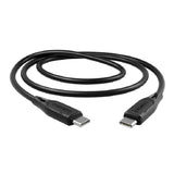 Cygnett Essentials USB-C to USB-C (2.0) Cable (2M) - Black (CY4693PCTYC), 3A/60W, 480Mbps Transfer, Fast Charge, Best for Laptop, Durable, 2 Yrs