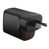 Cygnett PowerPlus 20W USB-C PD Fast Wall Charger - Black, Palm-Size, Portable,Travel-Ready,Best for iPhone,Samsung & USB-C Devices,2 Years Warranty