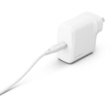 Cygnett PowerPlus 45W USB-C PD GaN Fast Wall Charger -White, Portable,Travel-Ready,Best for iPhone,Samsung's PPS & USB-C Devices, 2 Years Warranty