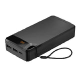 Cygnett ChargeUp Boost 4th Gen 20K mAh Power Bank-Black(CY4751PBCHE)Triple Port(Dual USB-A 15W + 1xUSB-C 15W),15cm USB-C Cable,Digital Display,15W Max