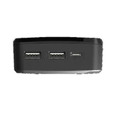 Cygnett ChargeUp Boost 4th Gen 20K mAh Power Bank-Black(CY4751PBCHE)Triple Port(Dual USB-A 15W + 1xUSB-C 15W),15cm USB-C Cable,Digital Display,15W Max