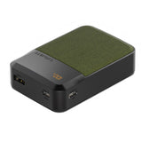 Cygnett ChargeUp Reserve 3rd Gen 10K mAh Power Bank - Green (CY4763PBCHE),Triple Port(Dual USB-C 20W/18W + 1xUSB-A 18W),40cm USB-C Cable,20W Max,2 Yrs