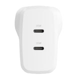 Cygnett PowerPlus 35W Dual Port USB-C PD Fast Wall Charger -White, 2xUSB-C(35W), Best for iPhone,Samsung's PPS & USB-C Devices, 2 Years Warranty