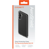 Cygnett AeroShield Samsung Galaxy S23 FE Clear Protective Case - (CY4825CPAEG), Slim, Raised Edges, TPU Frame, Hard-Shell Back, Anti-Yellowing