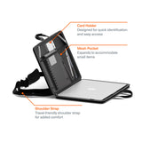 Cygnett Rugged Laptop Sleeve with Handle + Shoulder Strap - Medium 15"- 16" -Black(CY5056CSSLS),360 Protection,Universally Compatible,2 Years Warranty